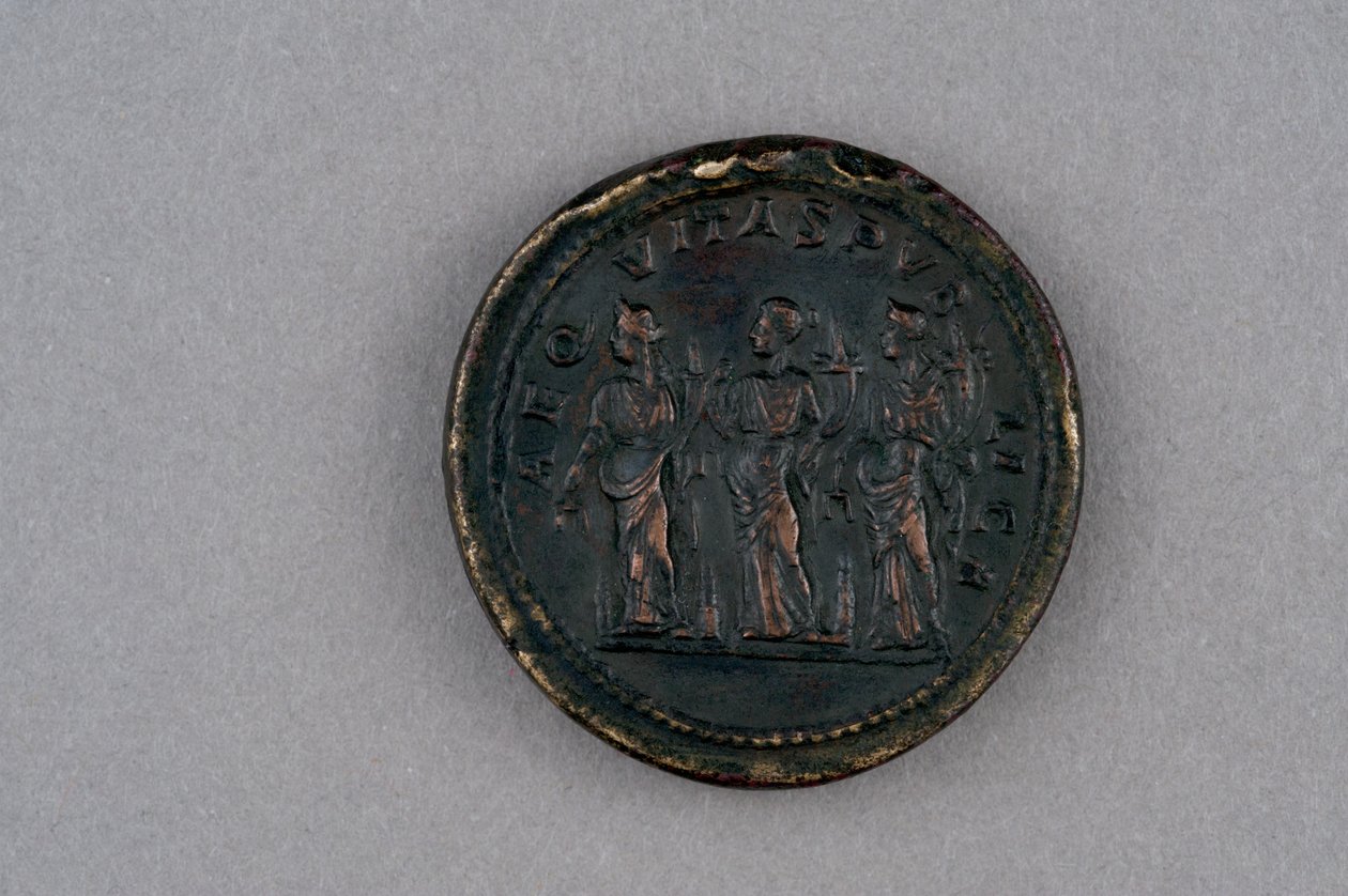 Sestertius av Elagabalus (bronse) av Roman