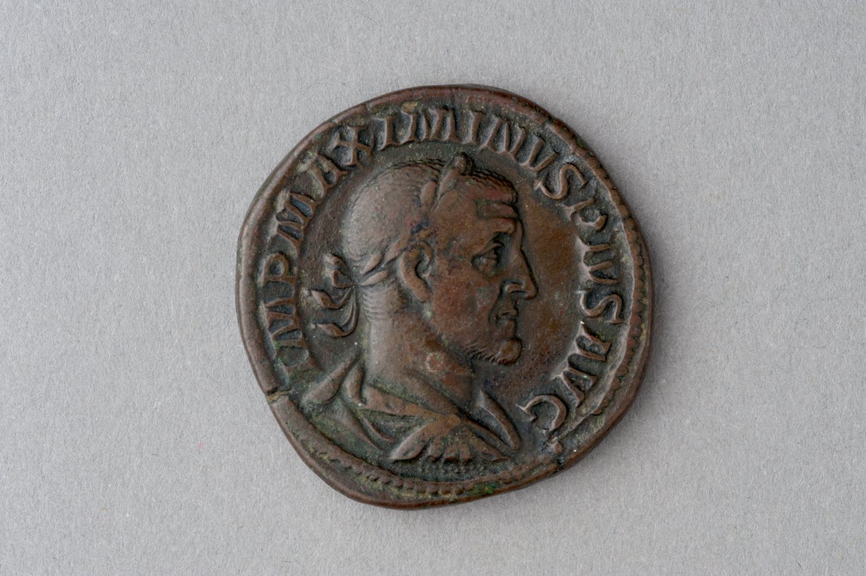 Sestertius av Maximus Thrax (bronse) av Roman