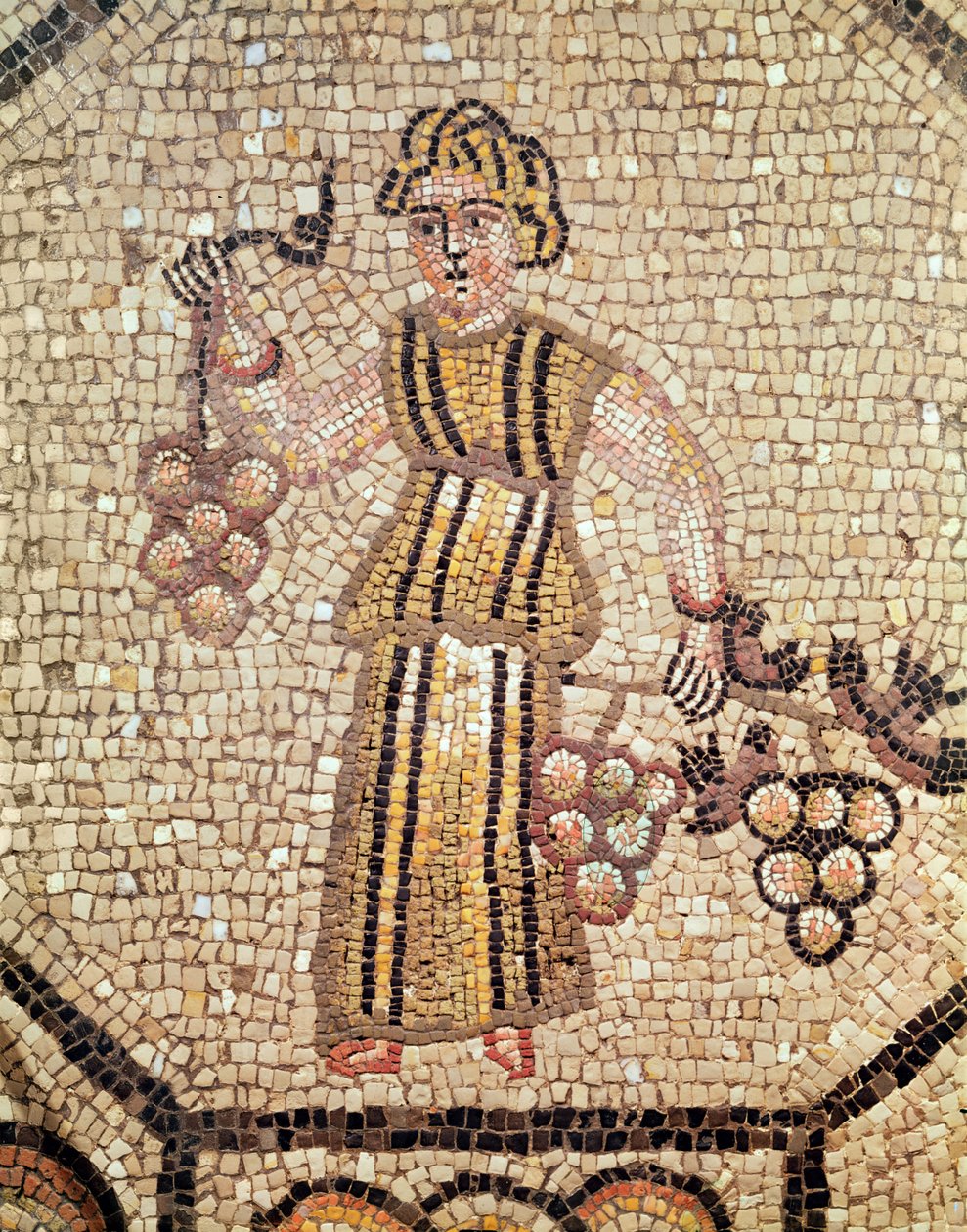 Drueselgeren (mosaikk) av Roman