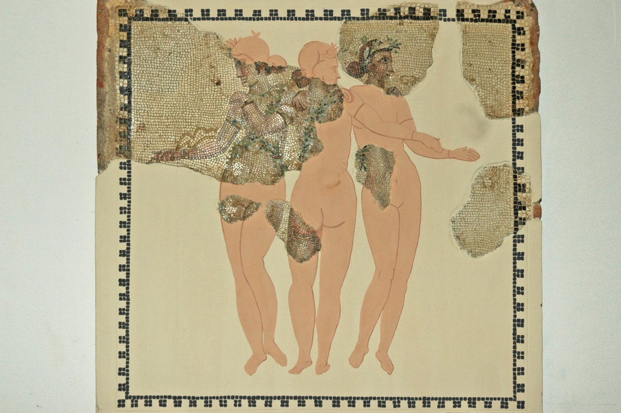 The Three Graces (mosaikk) av Roman