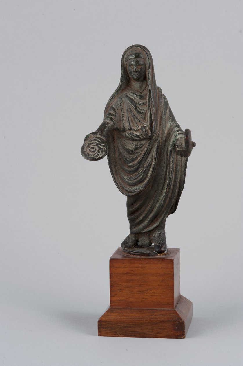 Tilsløret prestinne (bronse) av Roman