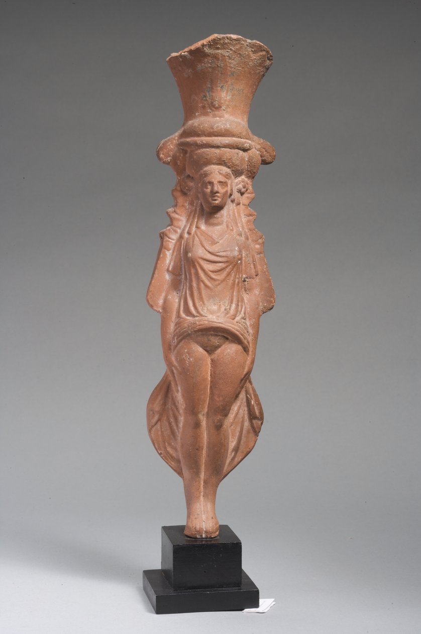 Romano-egyptisk fartøy i form av Isis-Aphrodite (terrakotta) av Roman Imperial Period