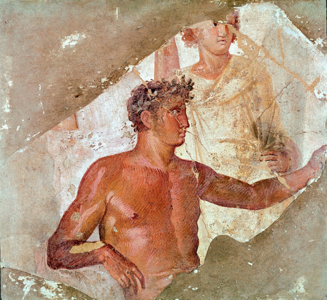 En helt eller en gud (fresco av Roman