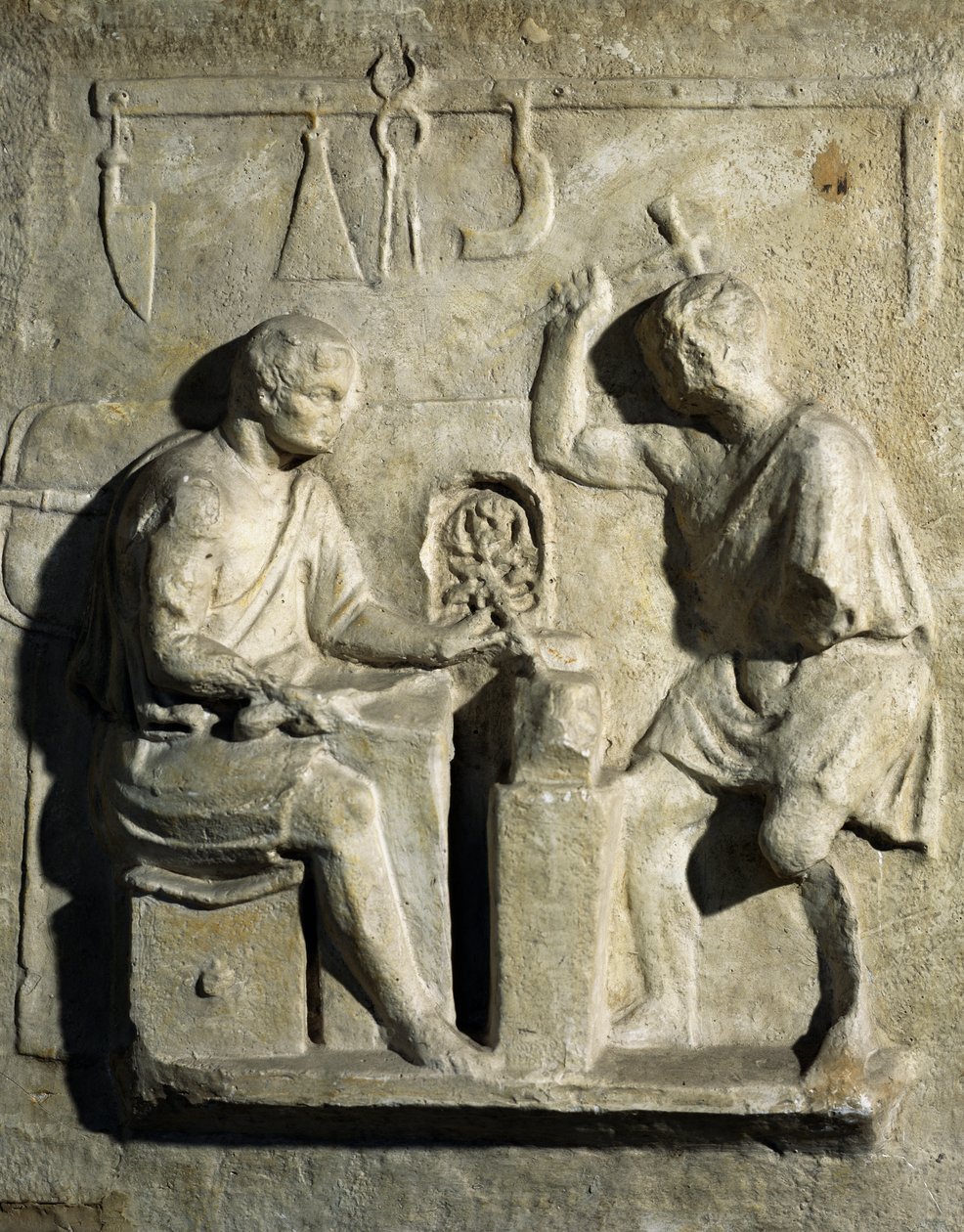 Smeder, basrelieff, romersk sivilisasjon, 2. århundre av Roman