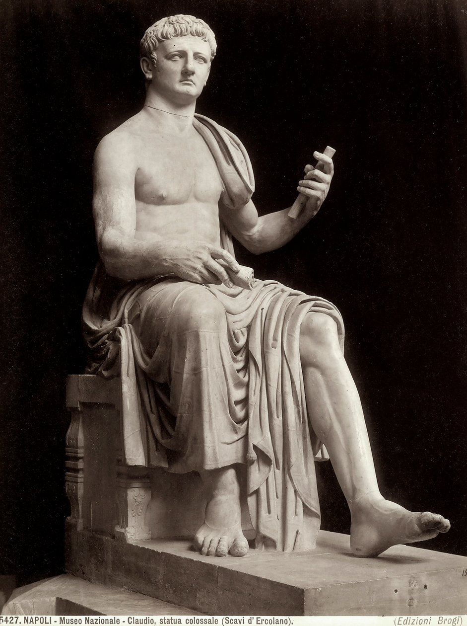Keiser Claudius (marmor) av Roman