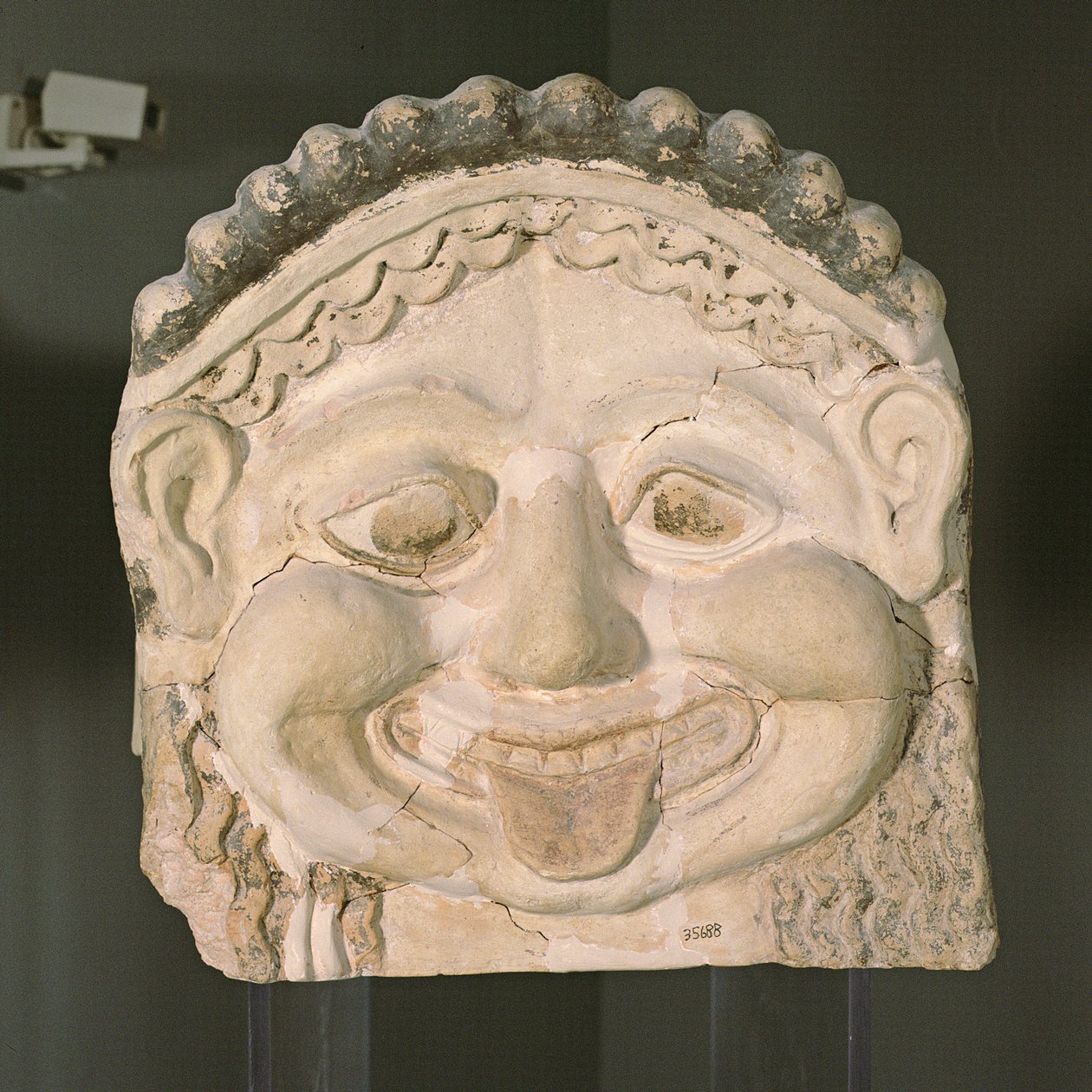 Gorgon Head (gips) av Roman