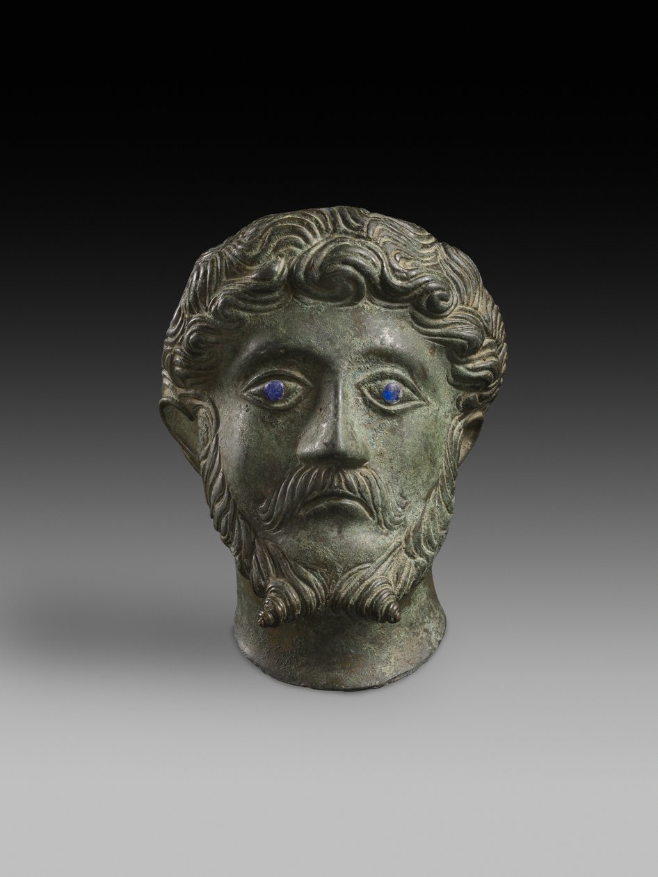 Leder for Marcus Aurelius, 161–180 e.Kr. (bronse) av Roman