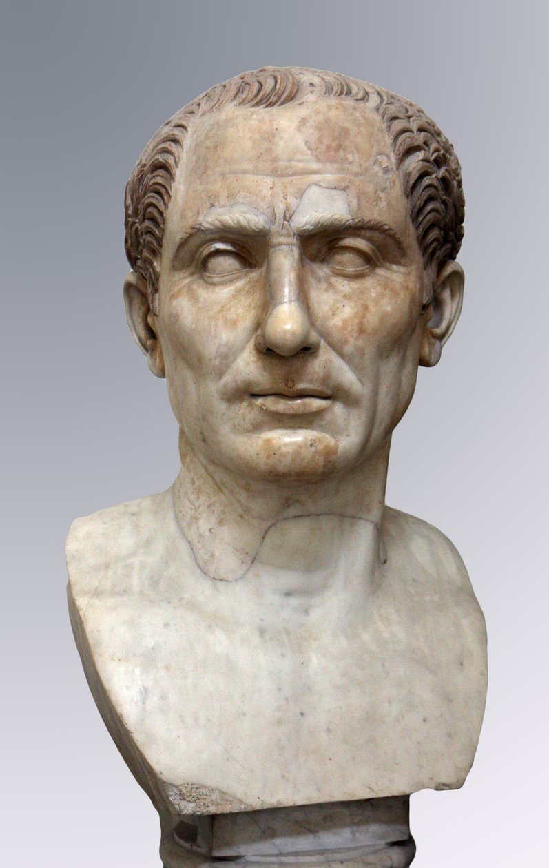 Julius Caesar (marmor) av Roman
