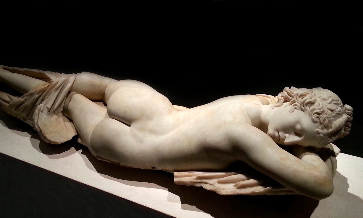 Sovende Hermafroditt: Romersk kunst 1. århundre f.Kr. av Roman