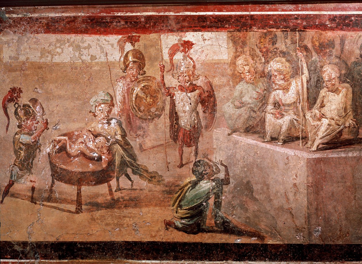 Salomos dom (fresco av Roman