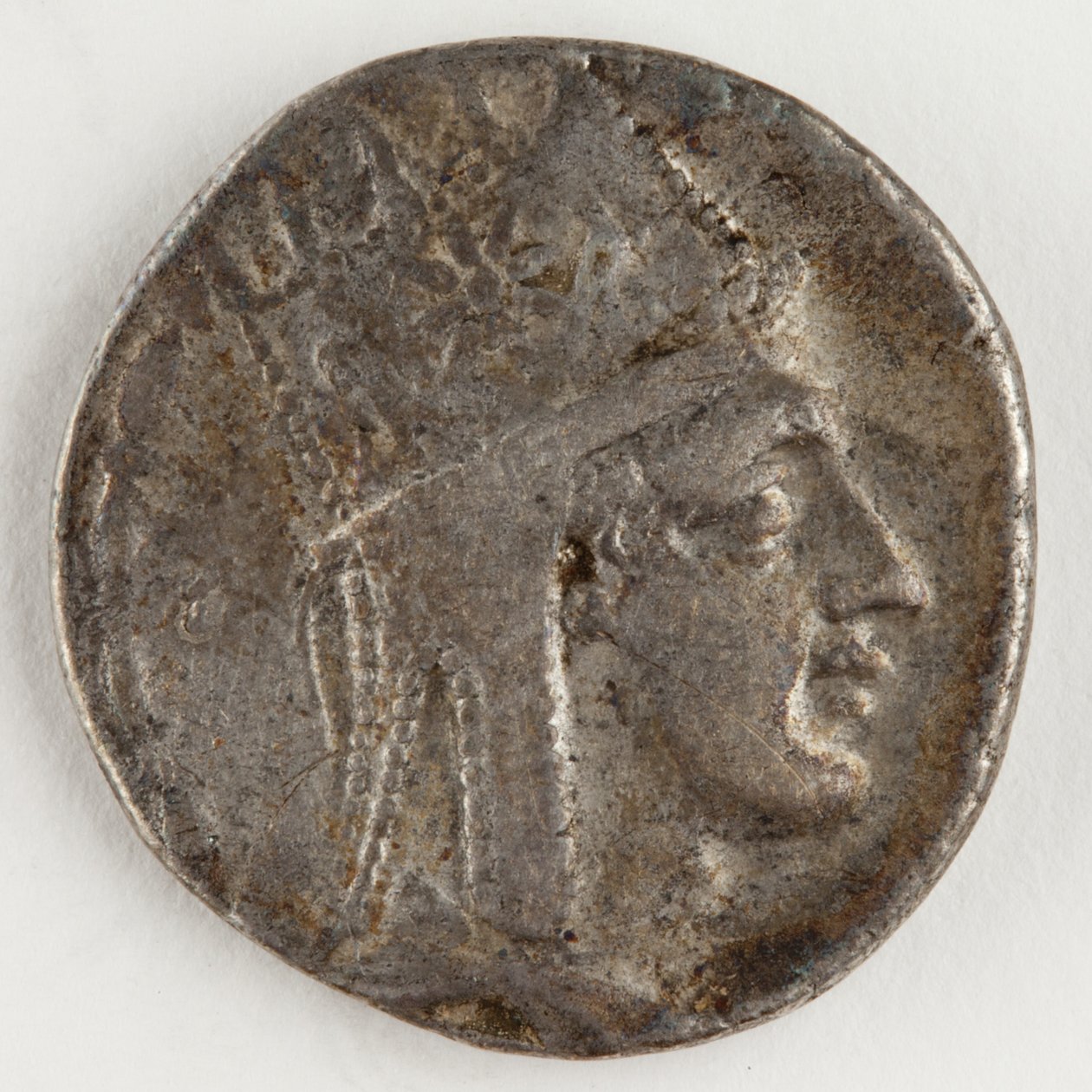 Tigranes II av Armenia, 83–69 f.Kr. (sølv) av Roman