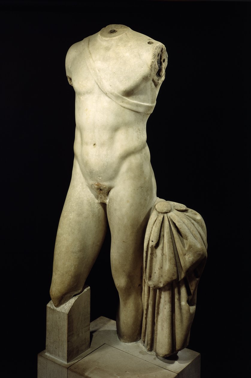 Torso av Apollo (marmor) av Roman