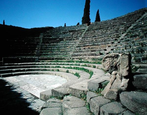 Utsikt over Teatro Piccolo av Roman