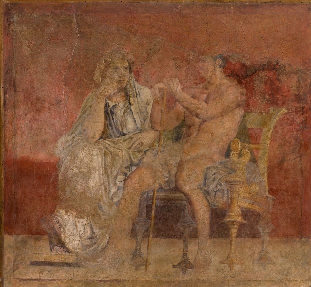 Sittende par, ca. 50–40 f.Kr. av Roman Republican Period