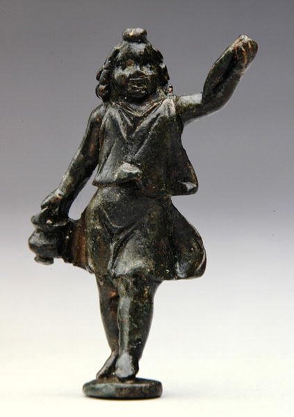 Harpocrates, funnet ved Geismar (bronse) av Roman Roman