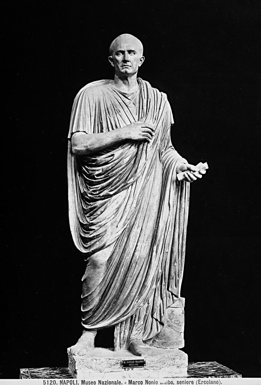 Marcus Nonius Balbus (marmor) av Roman Roman
