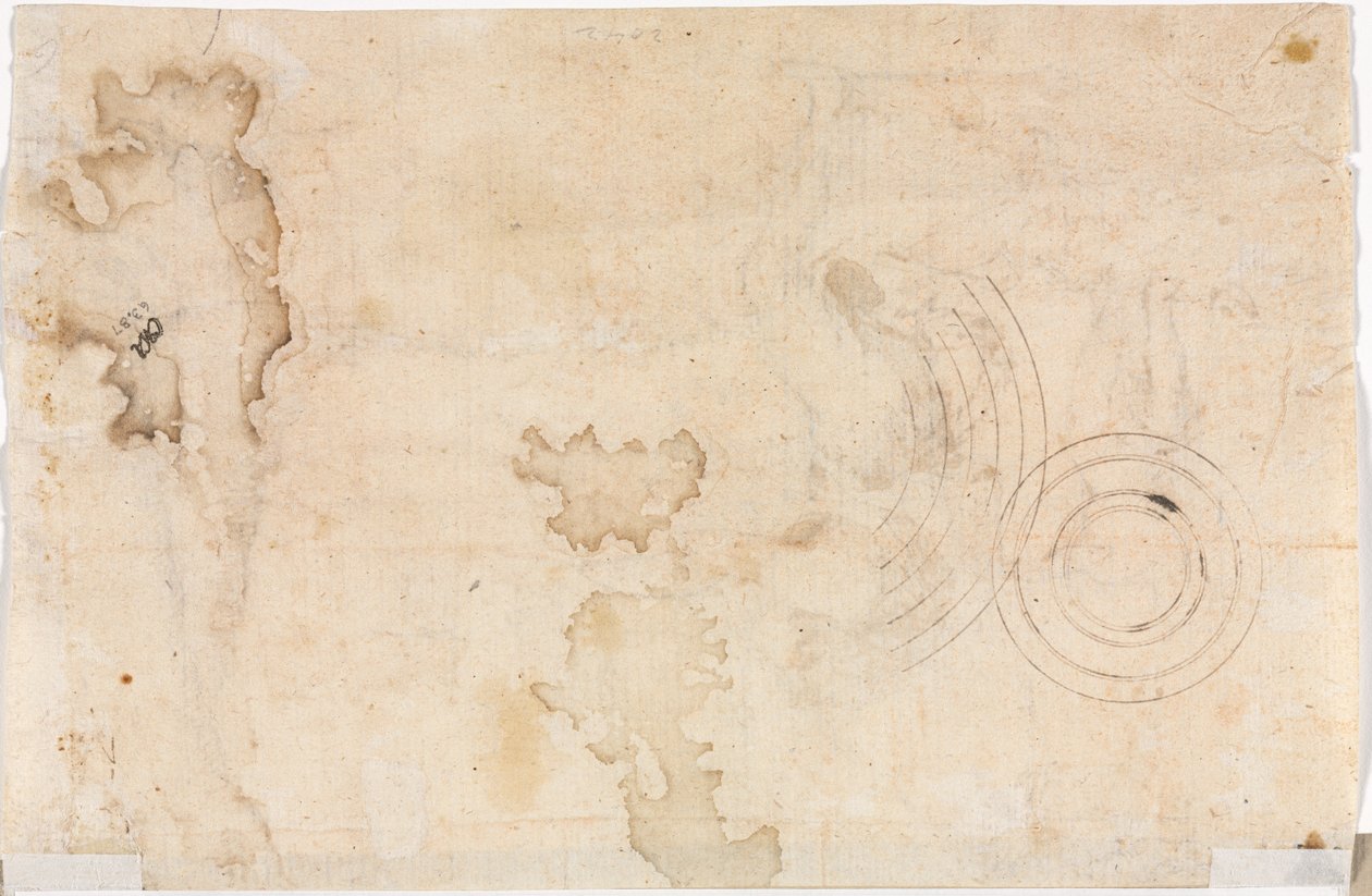 Konsentriske sirkler (verso) av Romanino