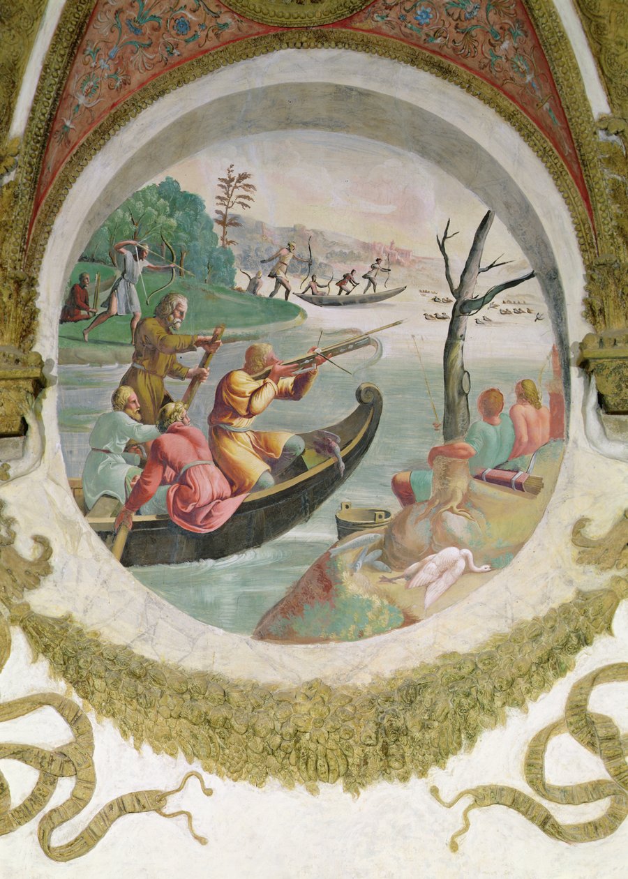 Vindenes kammer, Fuglejakt av Romano Giulio