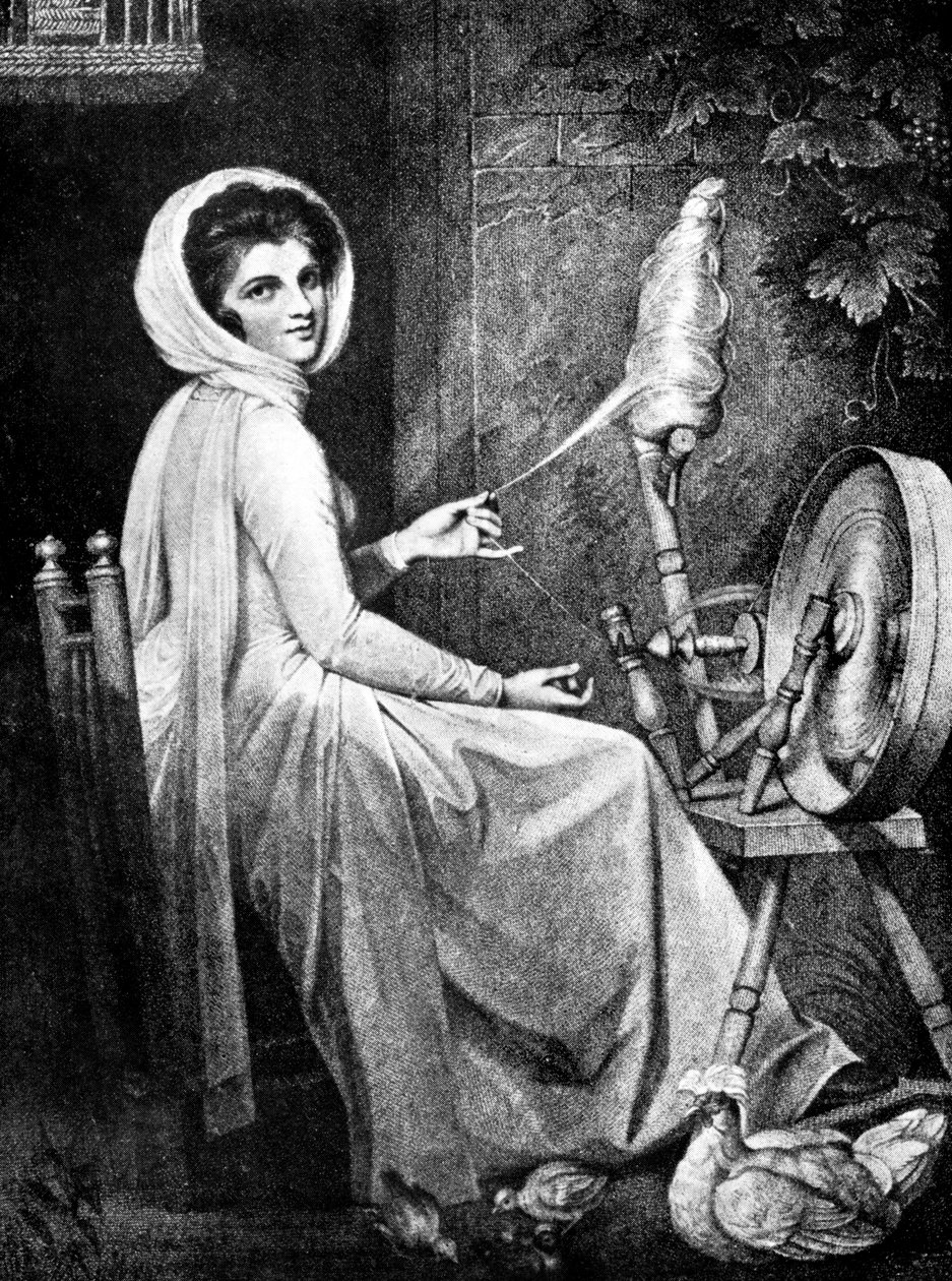 Lady Emma Hamilton 1765-1815, 1800-tallet. av Romney