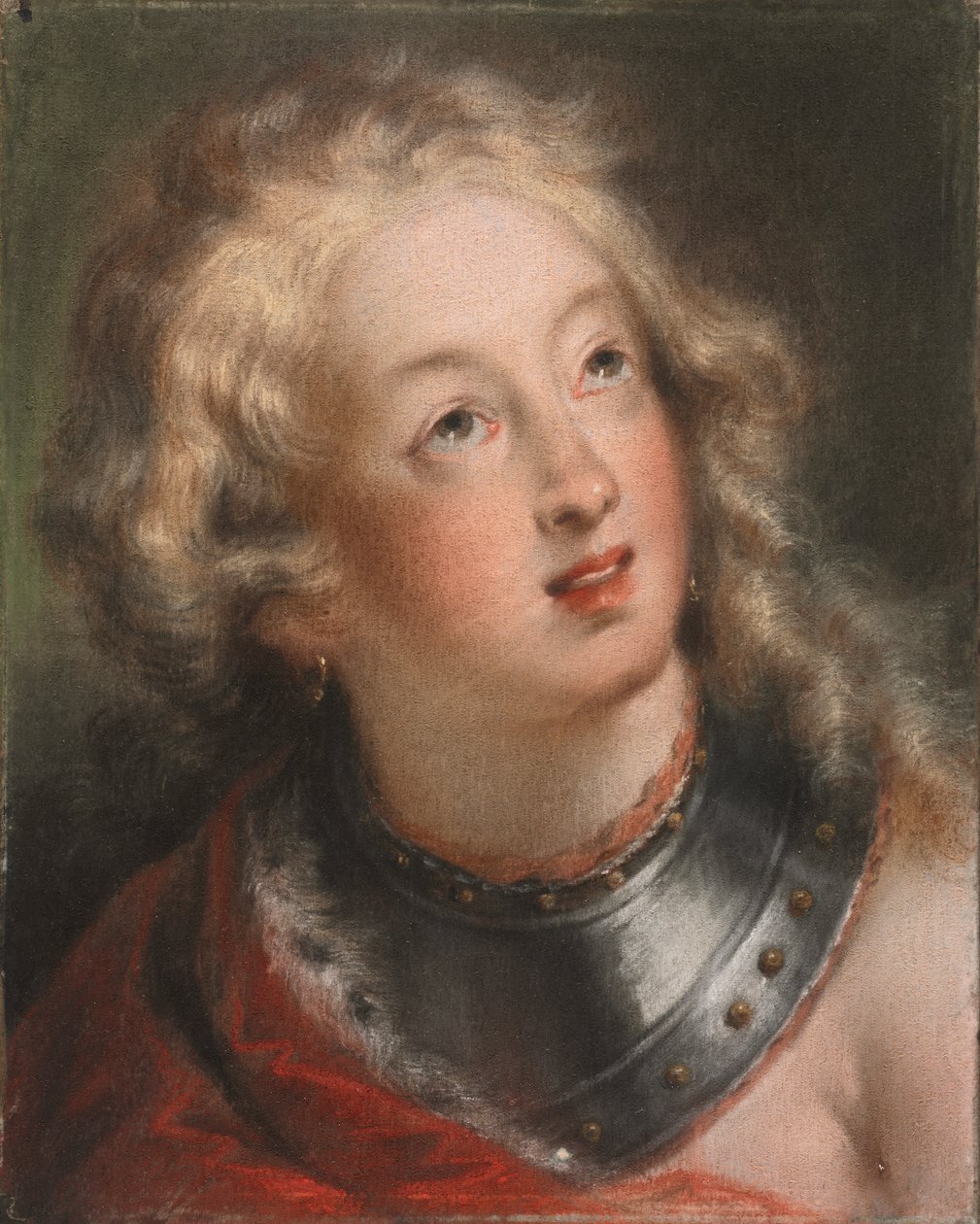 Hodet til en kvinne av Rosalba Carriera