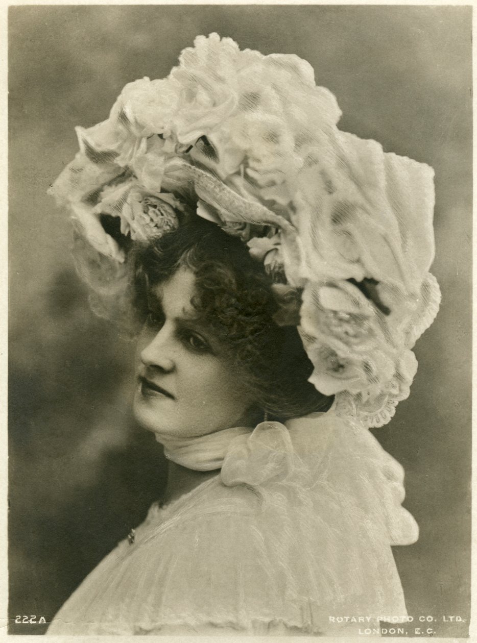Marie Studholme , britisk skuespillerinne, ca 1900-tallet. av Rotary Photo