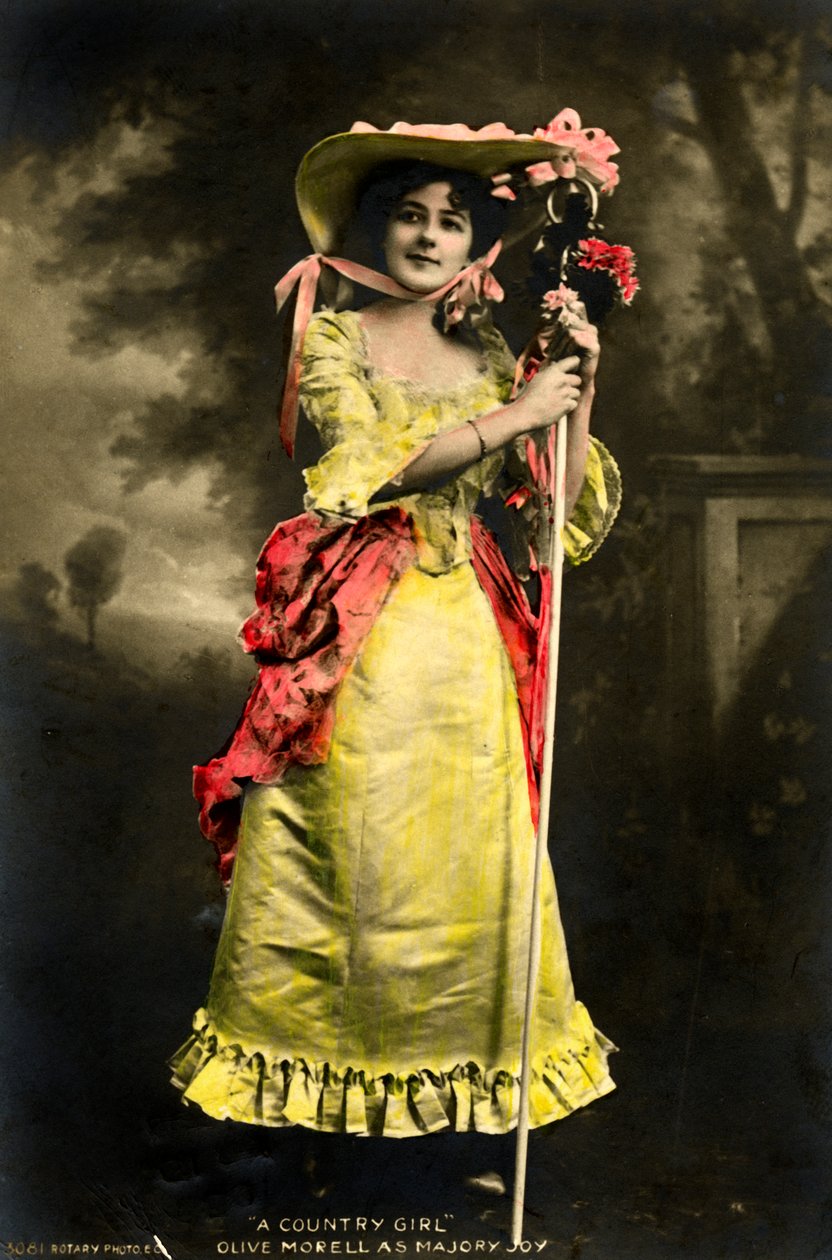 Olive Morell, skuespillerinne, 1903. av Rotary Photo
