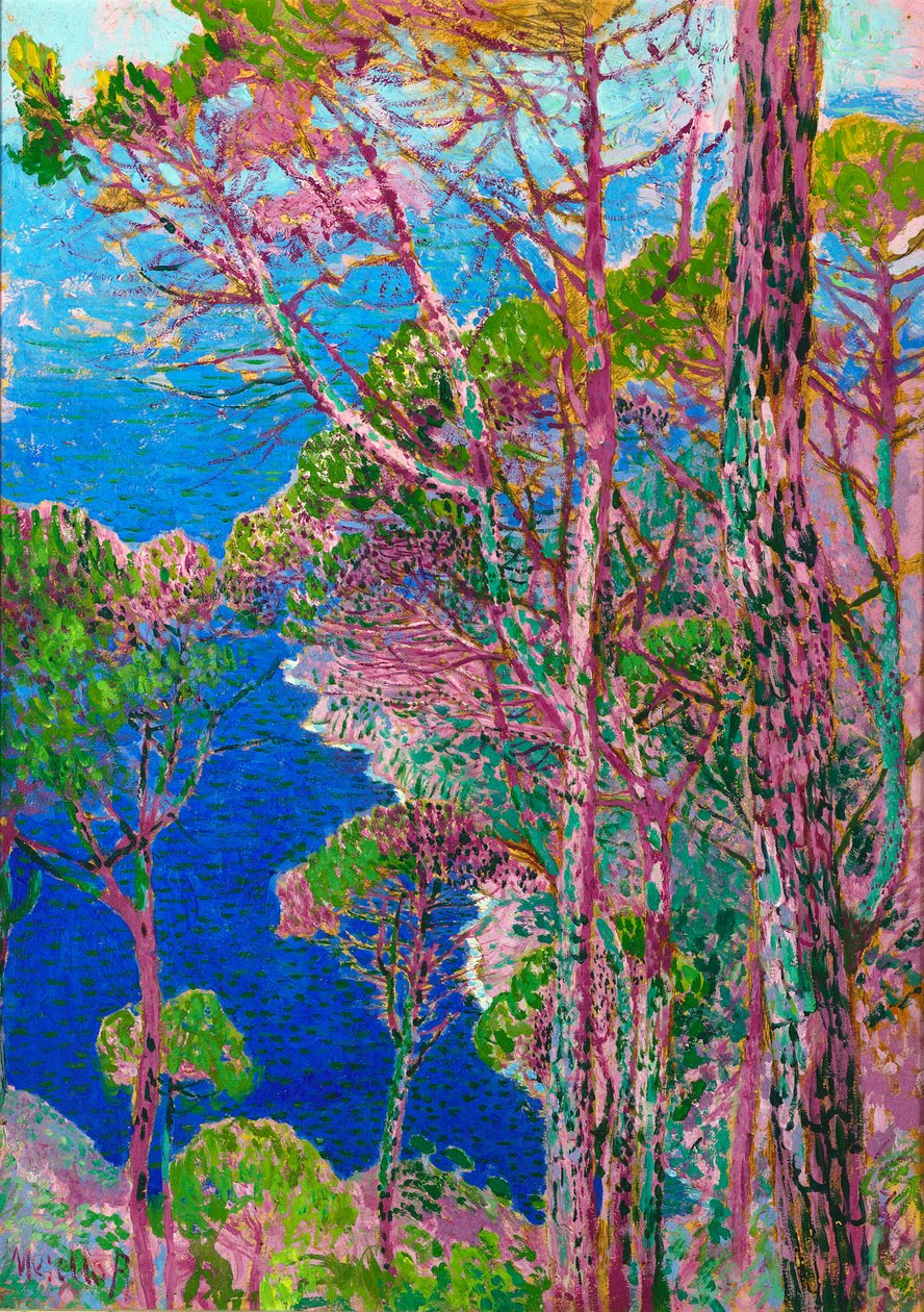 Morgen ved havet, ca. 1910-14 av Rubaldo Merello