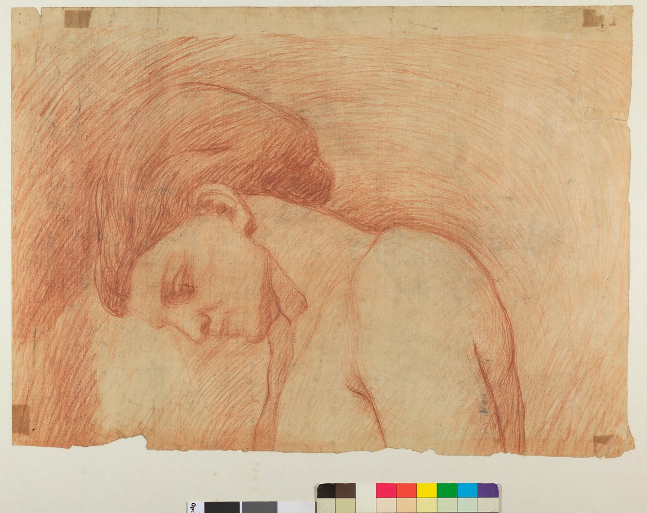 Portrett av hans kone, ca. 1918 av Rubaldo Merello