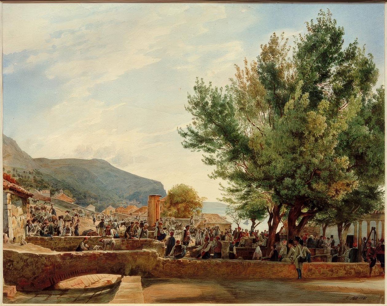 Ragusa-basaren av Rudolf von Alt