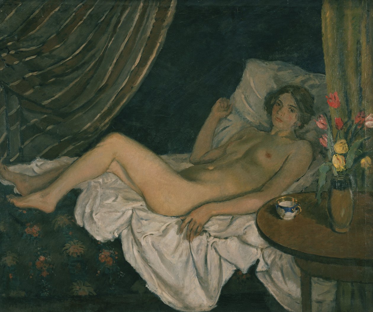 Løgnende kvinne av Rudolf Vejrych