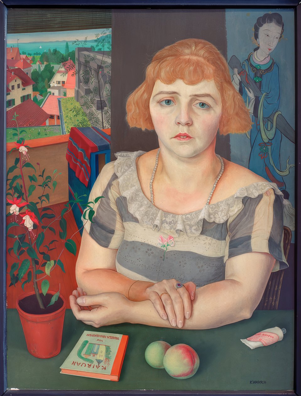 Portrett av Ilse av Rudolf Wacker