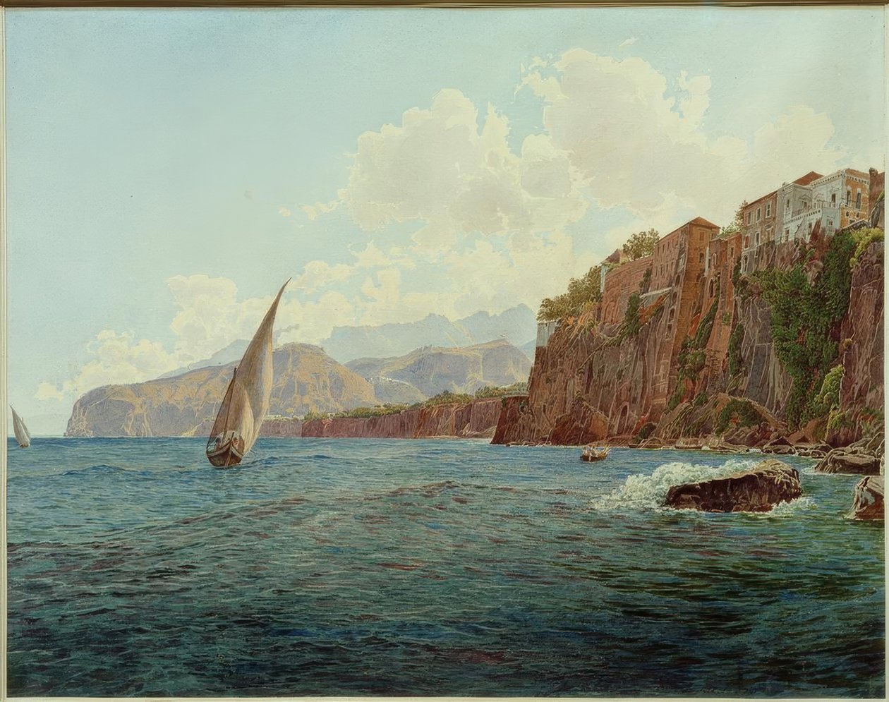 Sorrento / Sorrento (Campania, Italia). av Rudolf von Alt