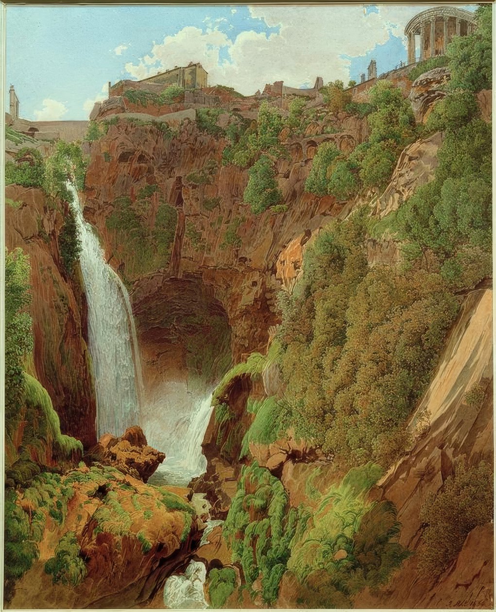 Tivoli (Latium, Italia), av Rudolf von Alt