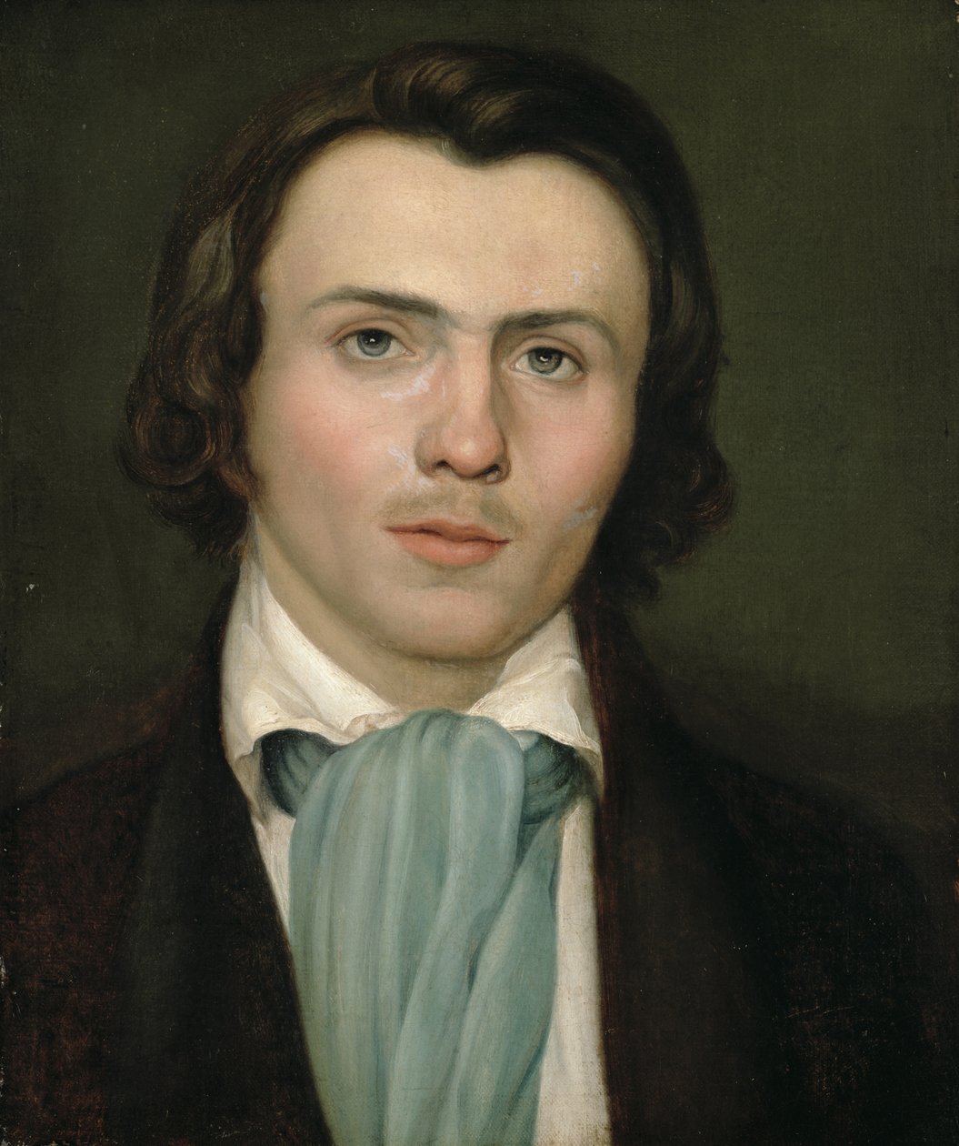 Portrett av en ung mann av Rudolph Friedrich Wasmann