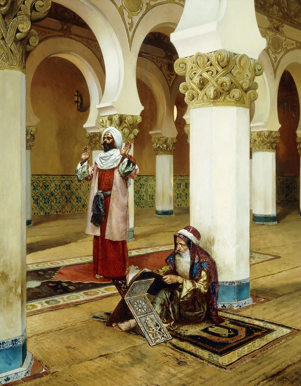 Kveldsbønn, av Rudolphe Ernst