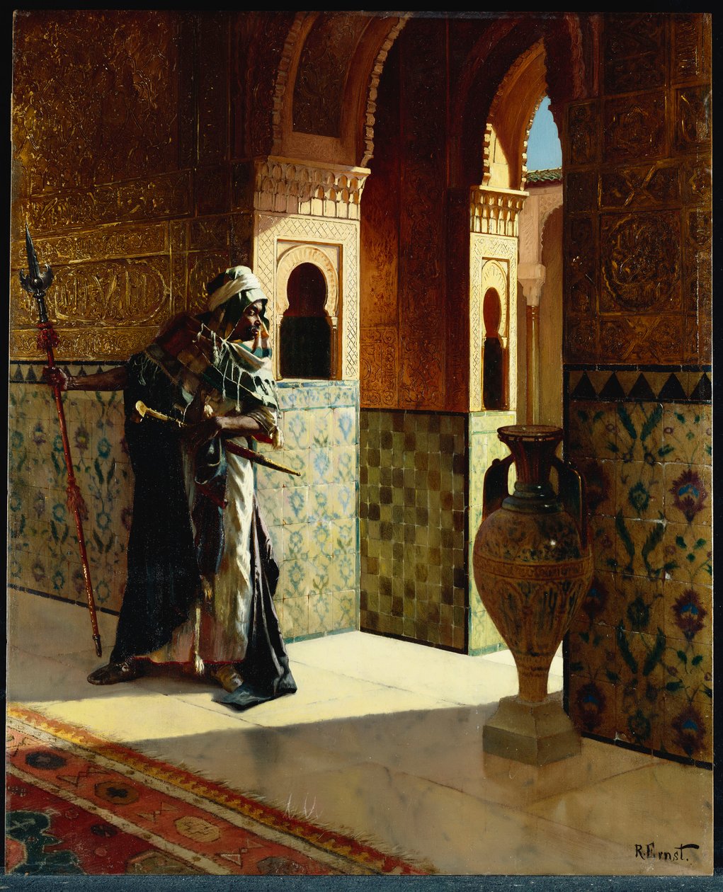 Den mauriske garde, Alhambra av Rudolphe Ernst