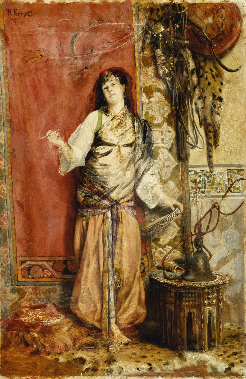 The Odalisque, av Rudolphe Ernst