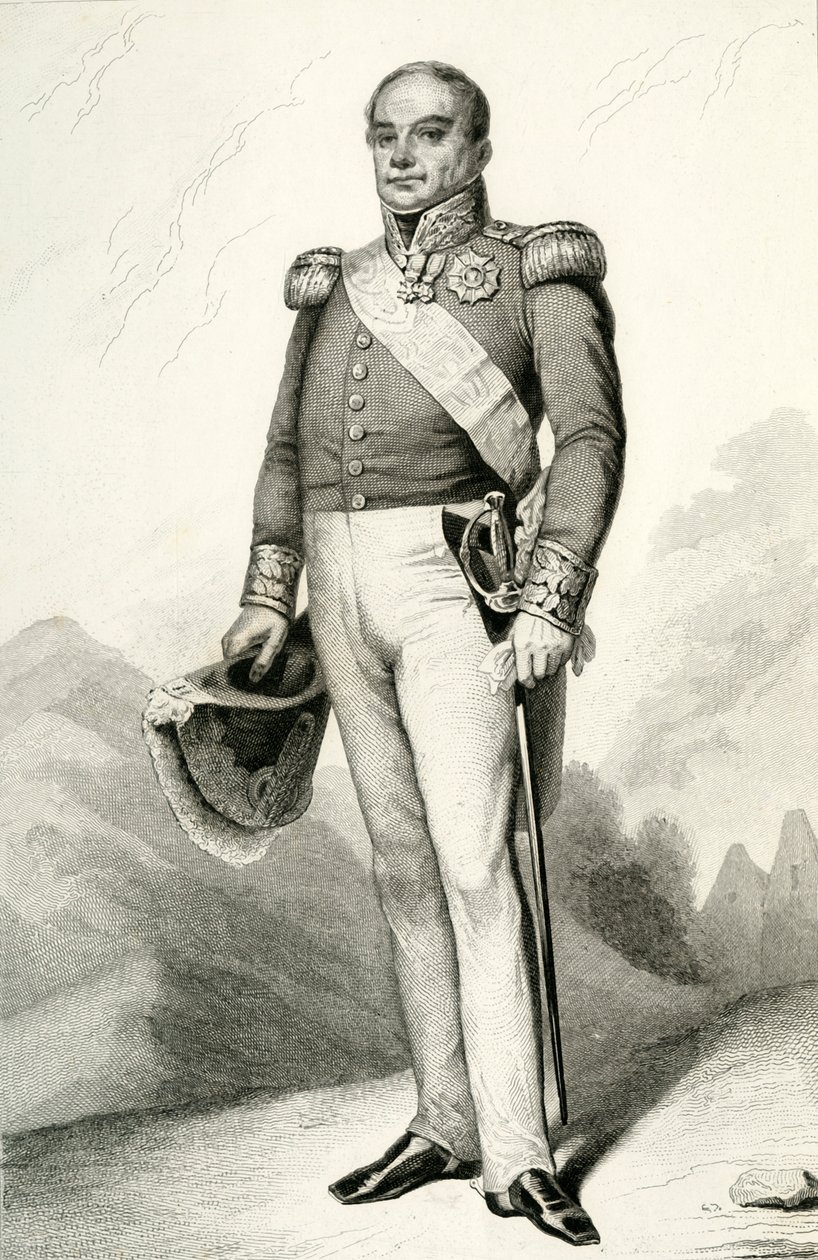 Georges Mouton, greve av Lobau, 1804, 1839. av Ruhiere