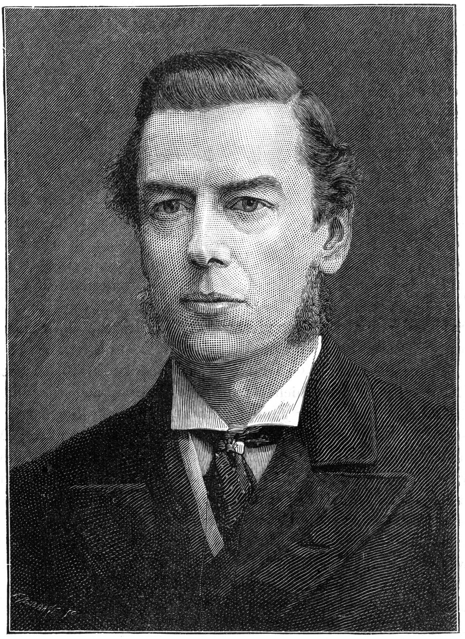 Joseph Chamberlain , britisk liberal politiker, 1900. av Russell and Sons