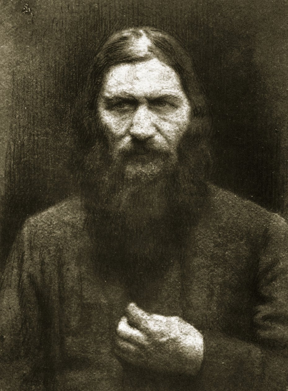 Ghostly Rasputin (sepia-bilde) av Russian Photographer