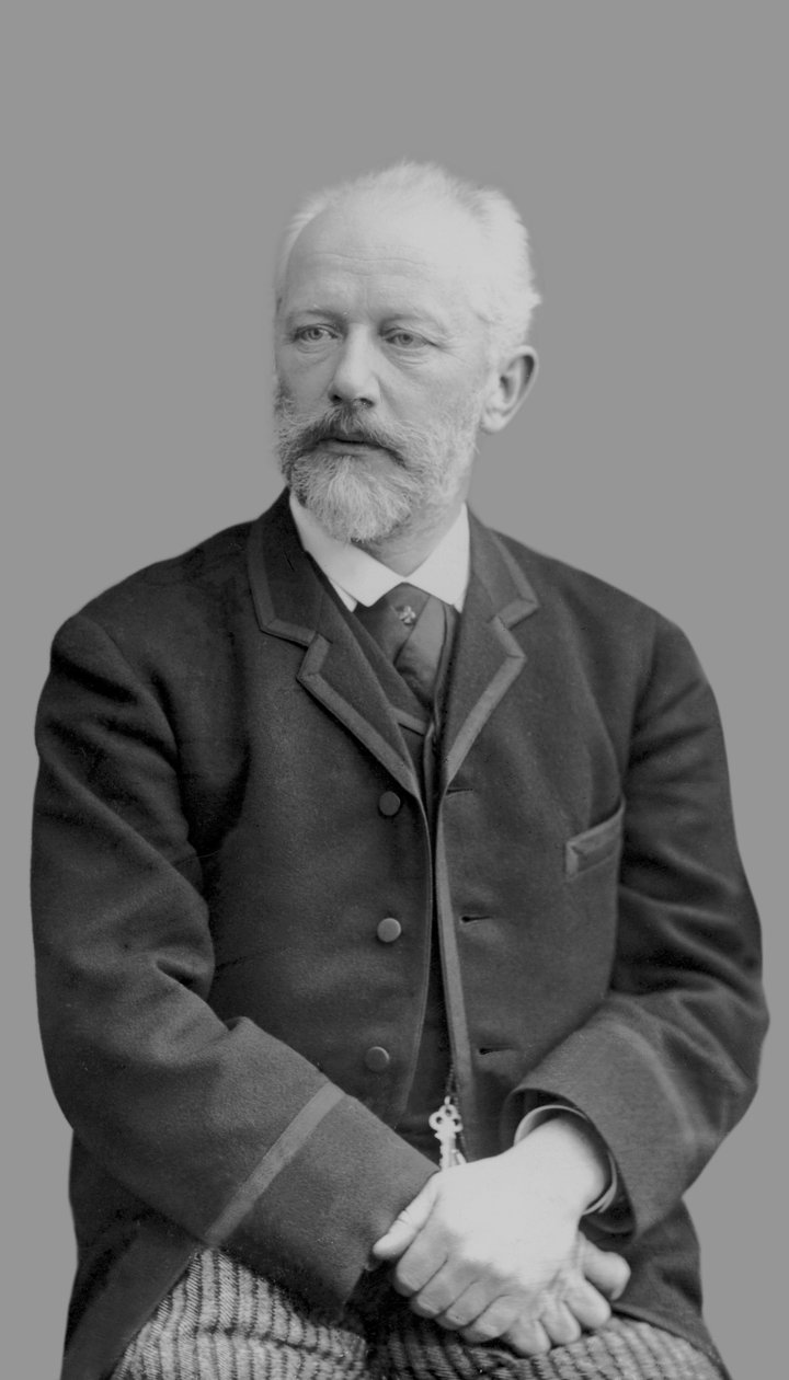 Pjotr Iljitsj Tsjaikovskij, ca. 1890 av Russian Photographer