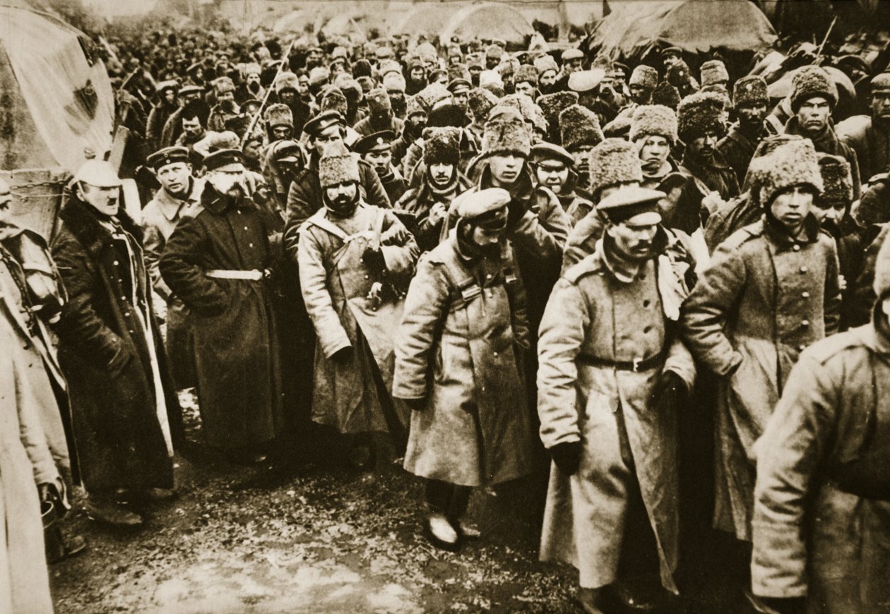Storhertug Nicholas har mistet, i fanger alene, 750 000 menn (sepia-bilde) av Russian Photographer