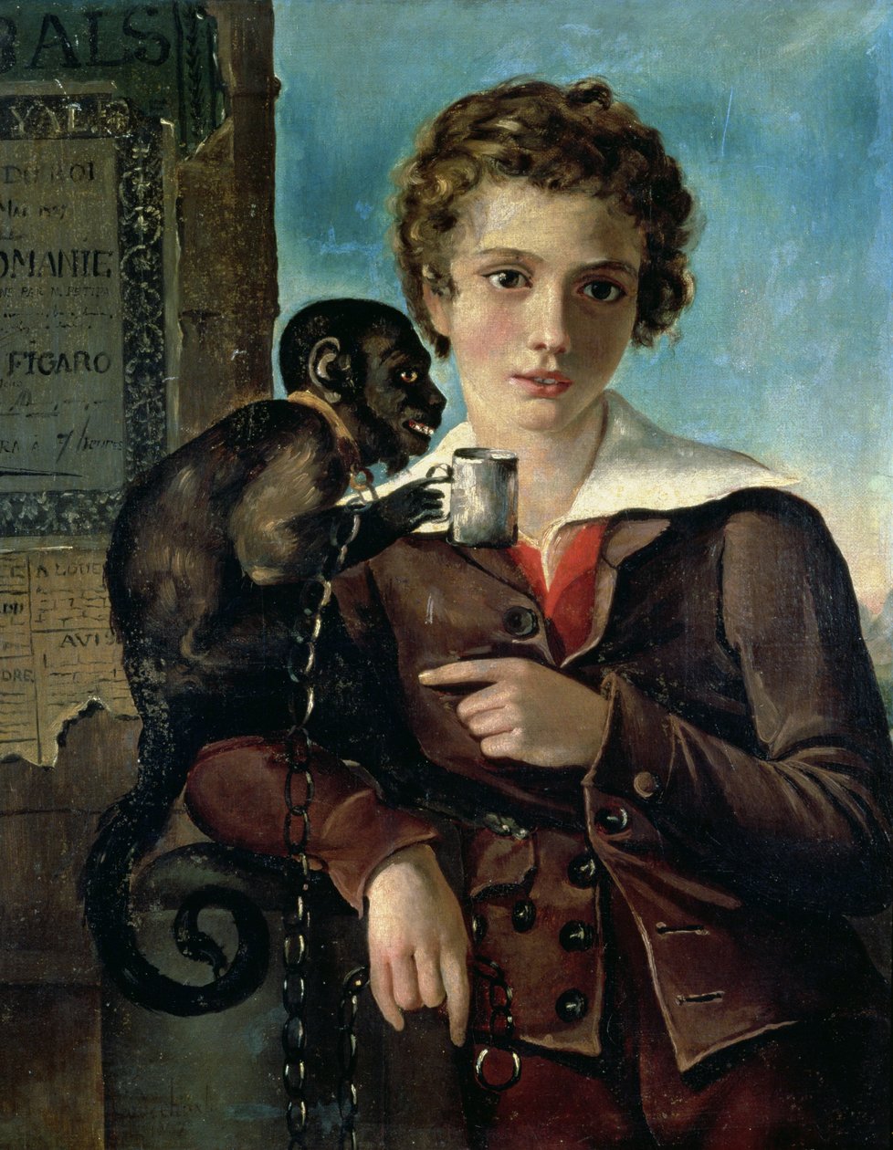 Portrett av Marius Petipa i balletten 