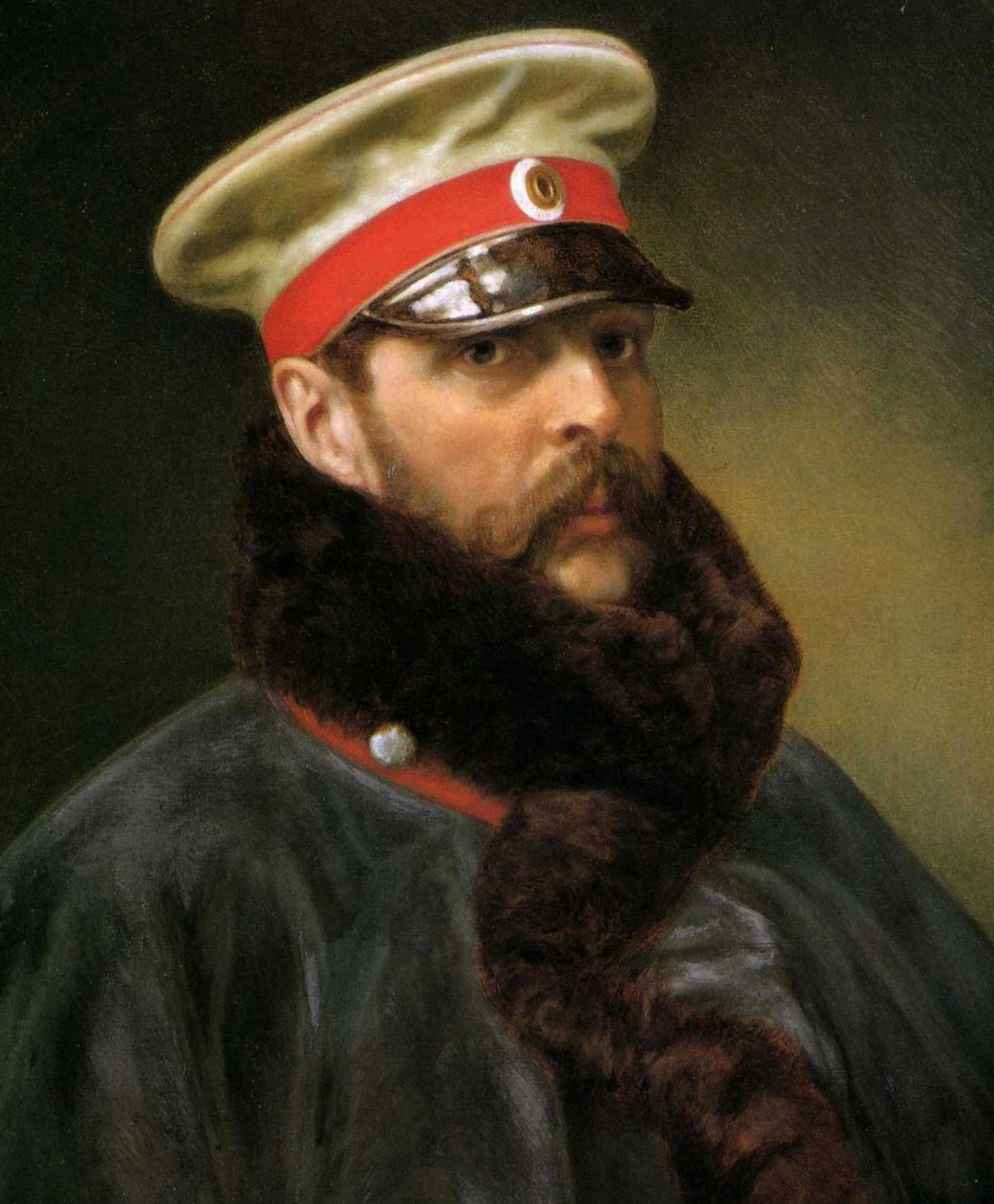Keiser Alexander II, ca. 1888 av Russian School