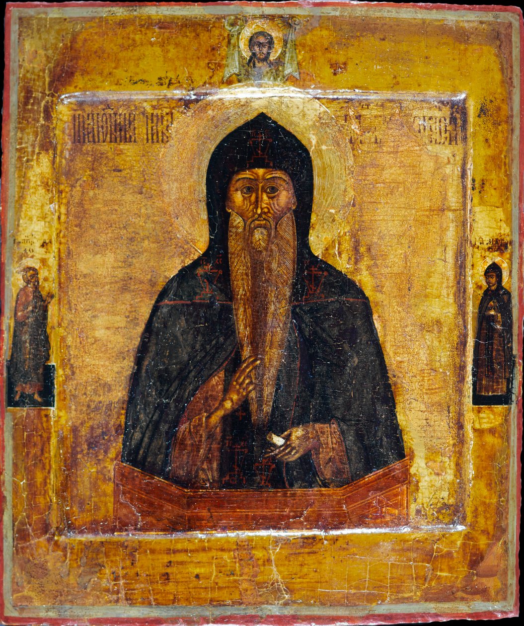 Ærverdige Nikita Stylites av Pereyaslavl. av Russian icon.