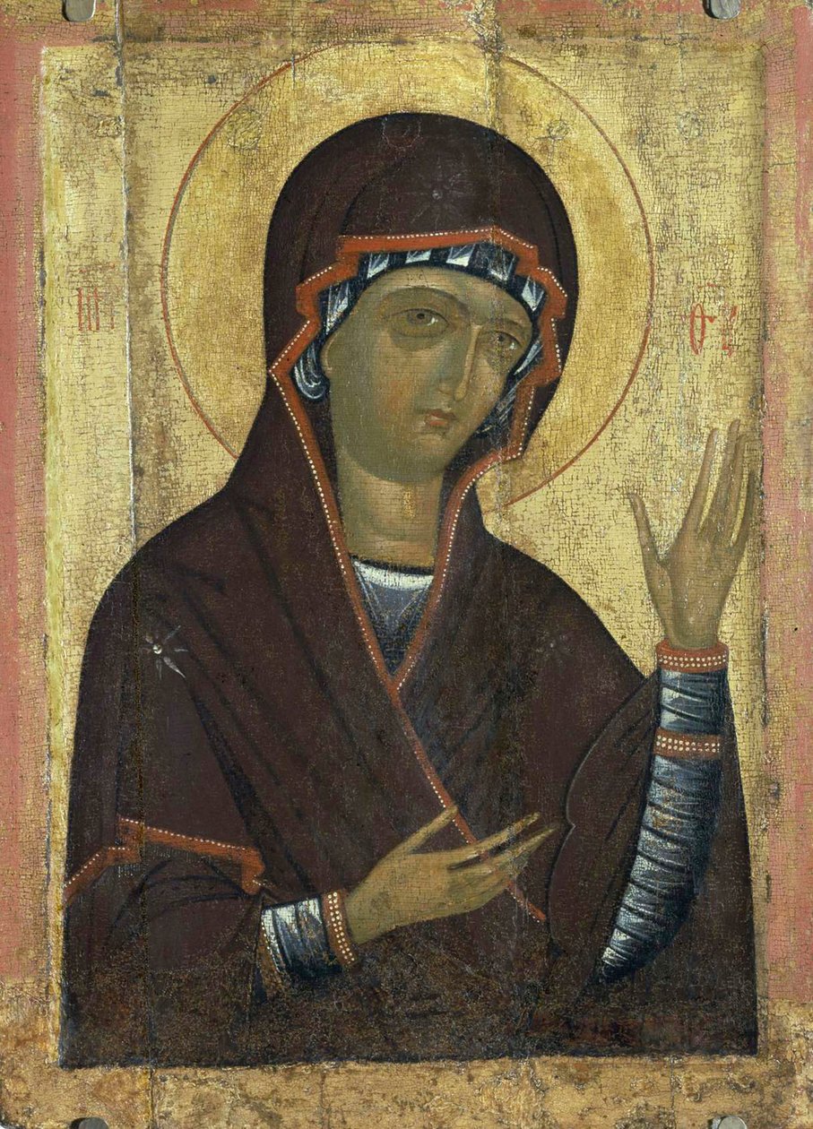 Jomfru kapell. av Russian icon.