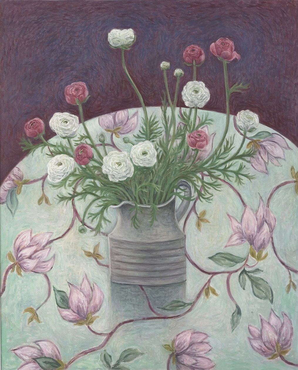 Blomster på blomster, 2003 av Ruth Addinall