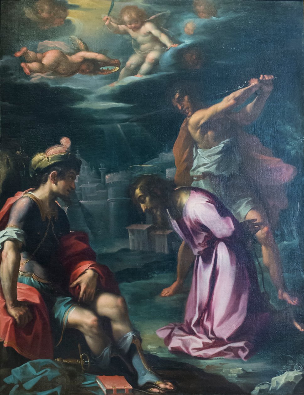 Halshuggingen av Saint Paul av Rutilio Manetti