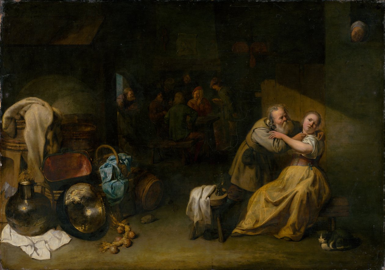 Tavernascene, 1652. av Ryckaert