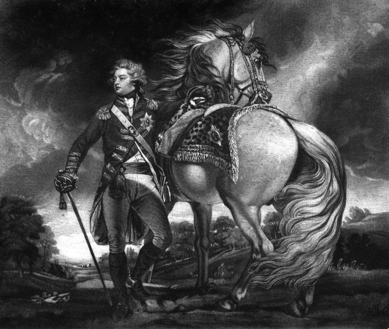 George, prins av Wales. av S. W. Reynolds